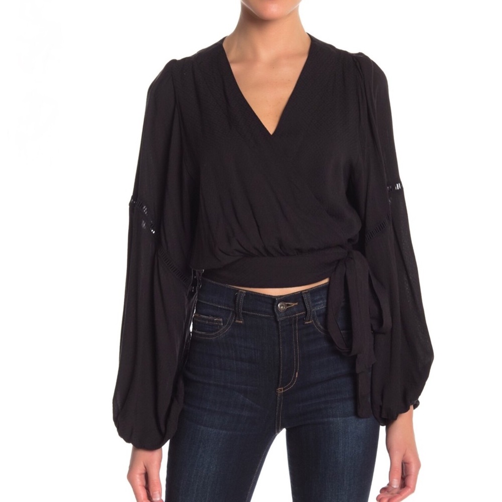 Free People Wrap Top Size S